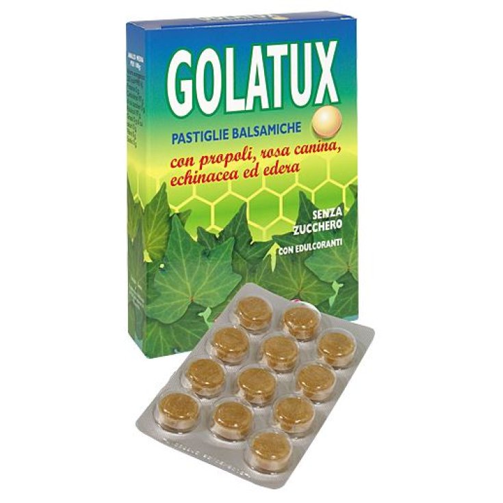 Antipiol Golatux Pastiglie Balsamiche Senza Zucchero 24 Compresse