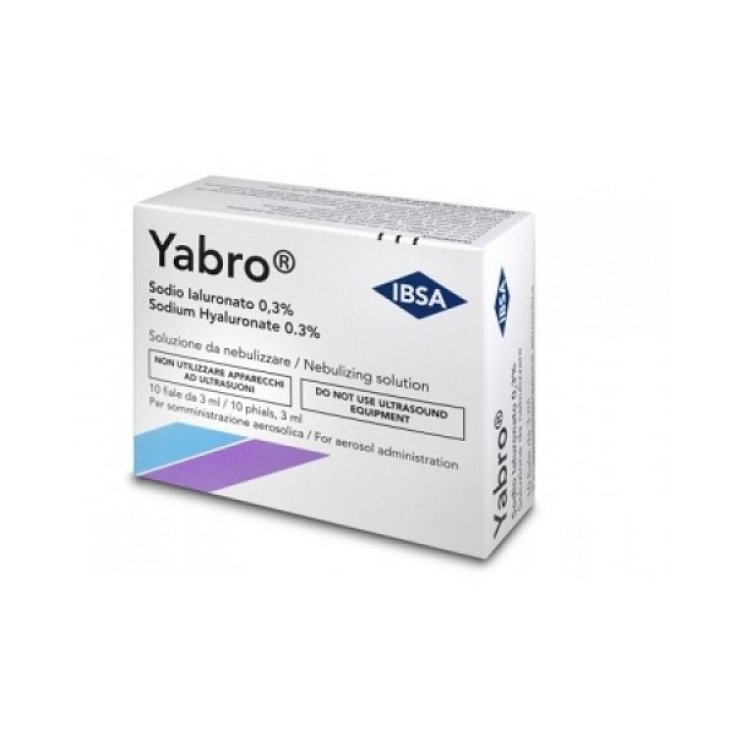 Yabro 9mg Soluzione Da Nebulizzare IBSA 10 Fiale Da 3ml