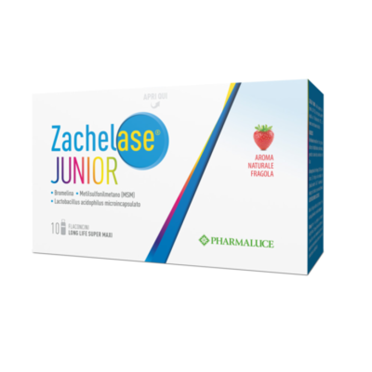 Zachelase Junior Pharmaluce 10 Flaconcini Da 10ml