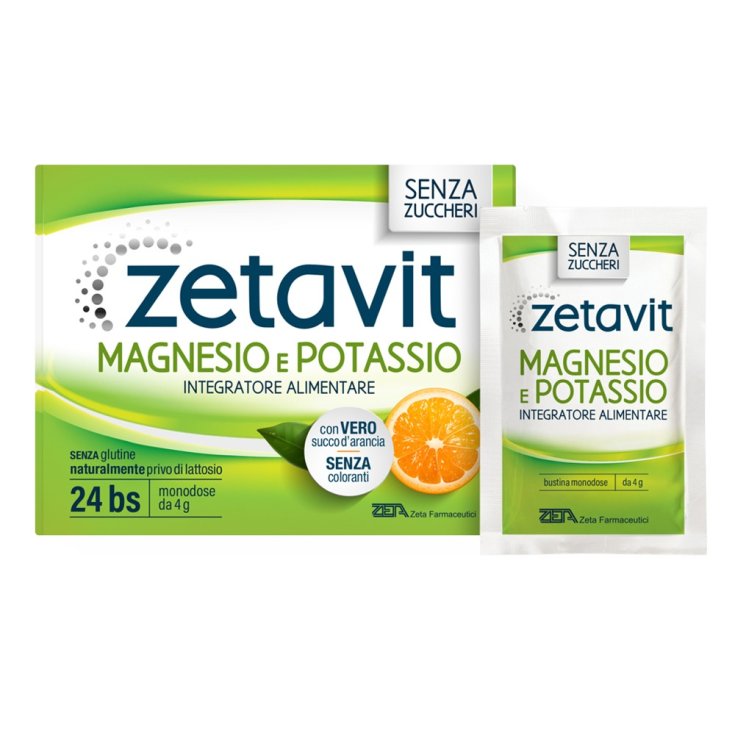 Zetavit Magnesio E Potassio Zeta Farmaceutici 24 Bustine