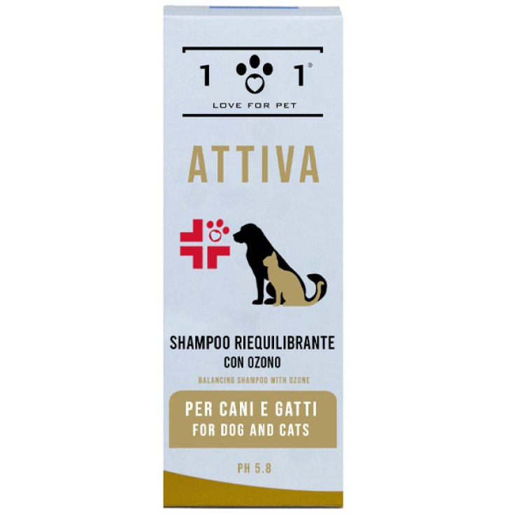 Shampoo Riequilibrante Con Ozono per Cani e Gatti - 250ML