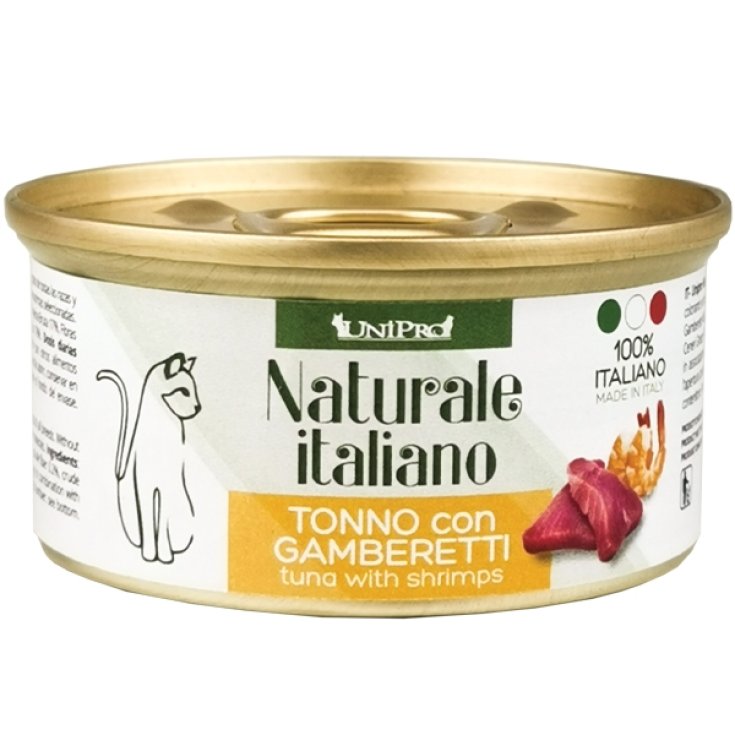 Naturale Italiano Tonno e Gamberetti In Acqua di Cottura - 85GR