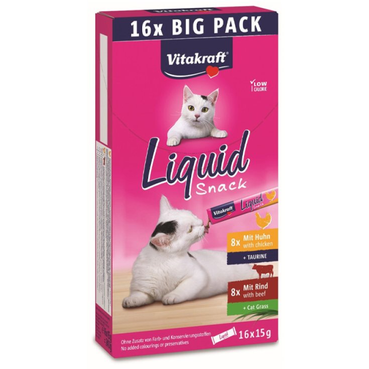 Cat Liquid Snack Multipack Doppio Gusto - 16 Snack
