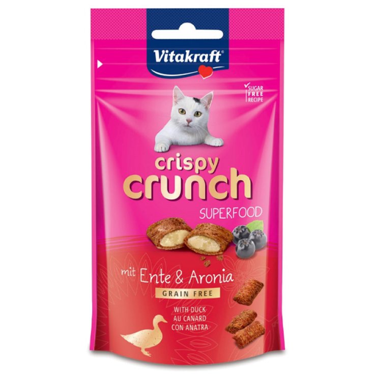 Snack Cat Crispy Crunch Anatra e Aronia - 60GR