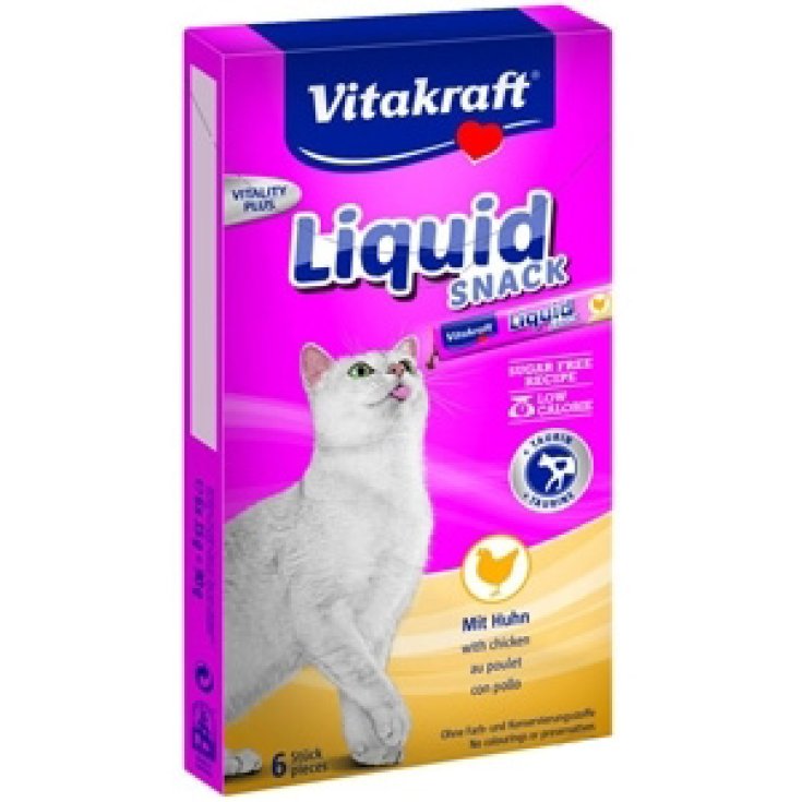 Liquid Cat Snack Pollo e Taurina - Snack