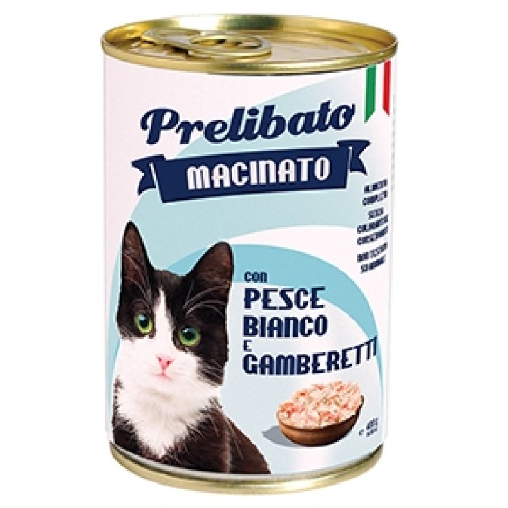 Prelibato Macinato con Pesce Bianco e Gamberetti - 400GR