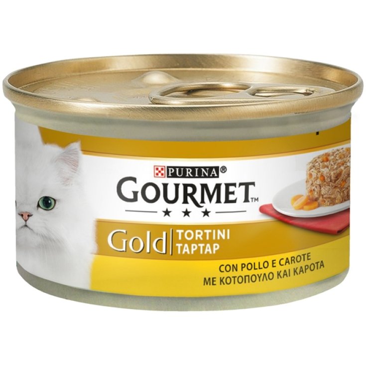 Gold Tortini con Pollo e Carote - 85GR