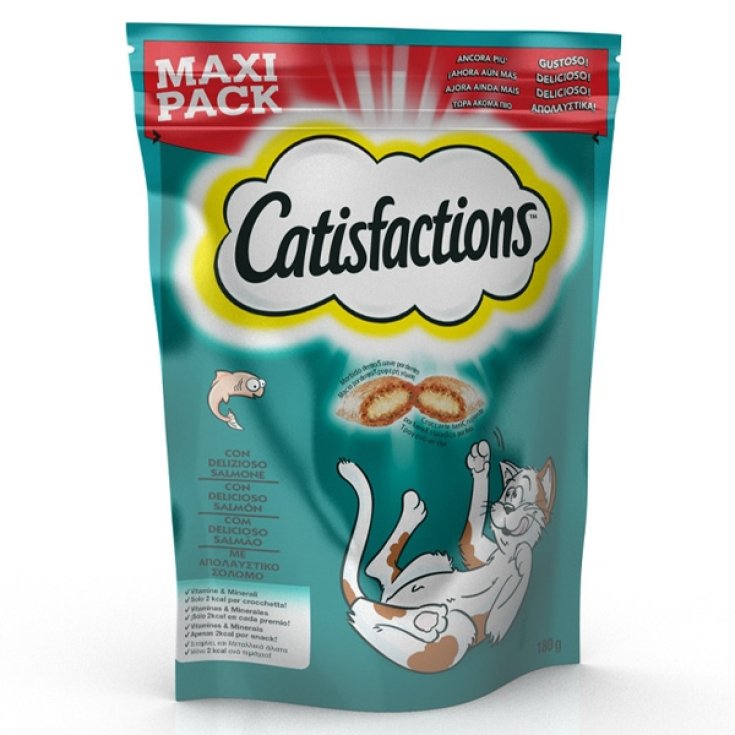 Catisfactions al Salmone Maxi Pack - 180GR