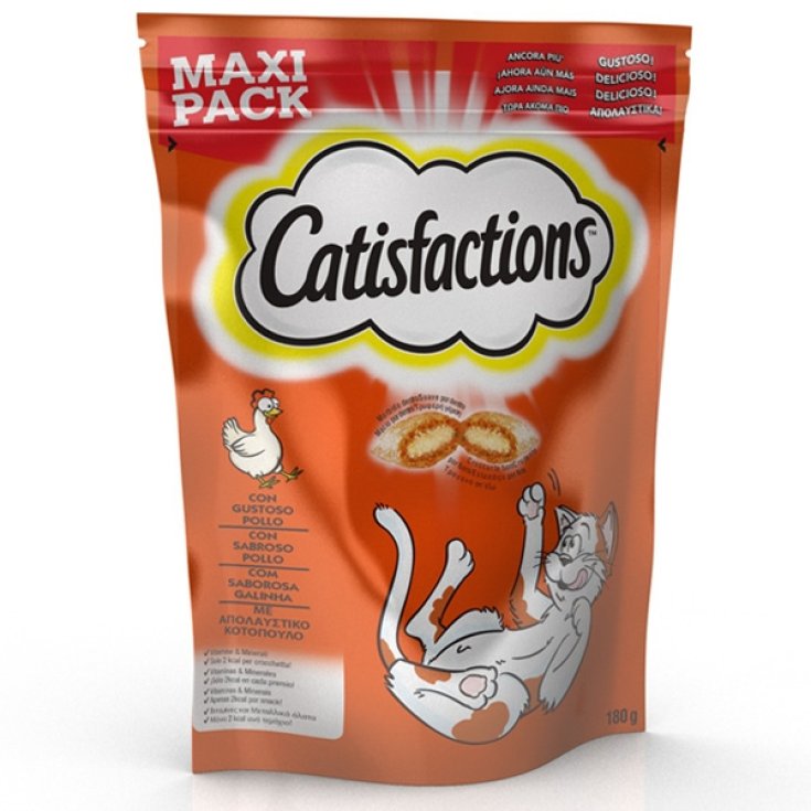 Catisfactions al Pollo Maxi Pack - 180GR
