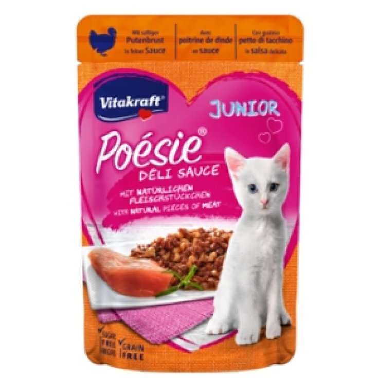 Poèsie Deli Sauce Junior con Petto di Tacchino - 85GR