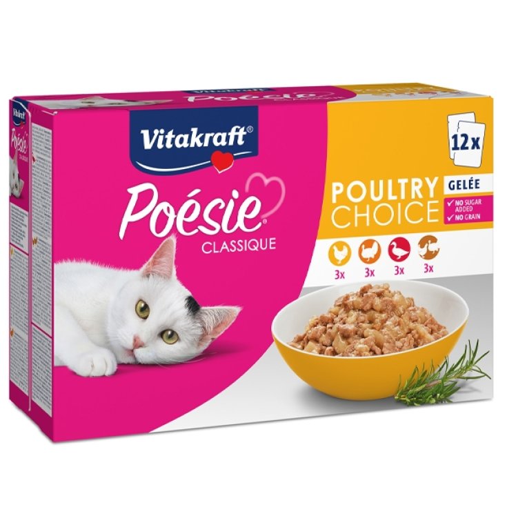 Poésie Classique Gelée Poultry Choice Multipack - 12X85GR
