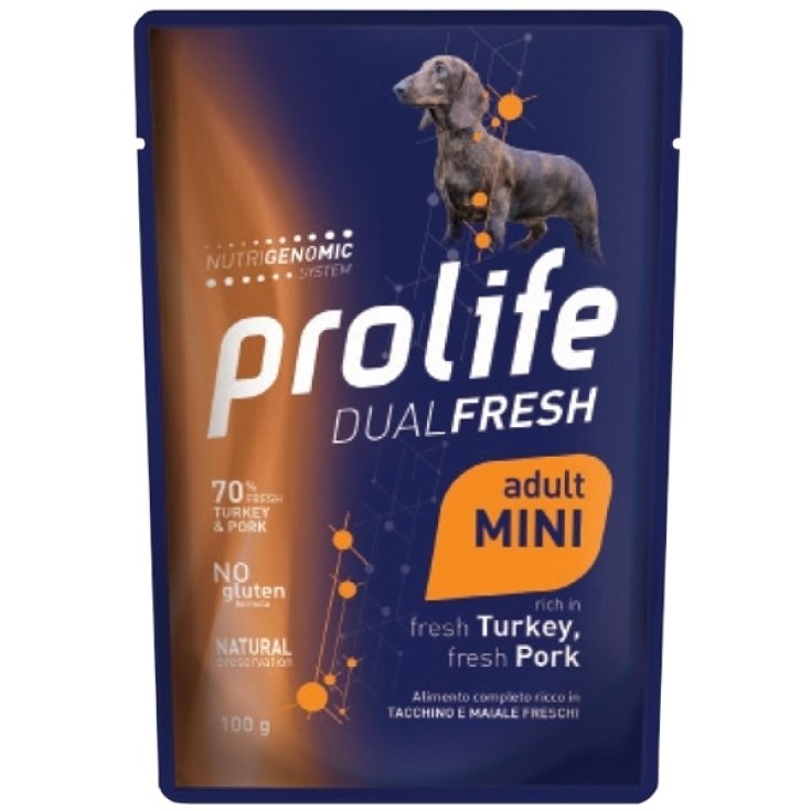 Dual Fresh Adult Mini Turkey & Pork - 100GR