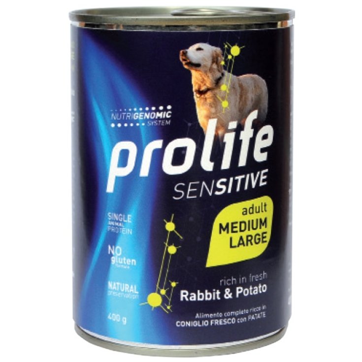 Sensitive Adult Medium/Large Rabbit & Potato - 800GR