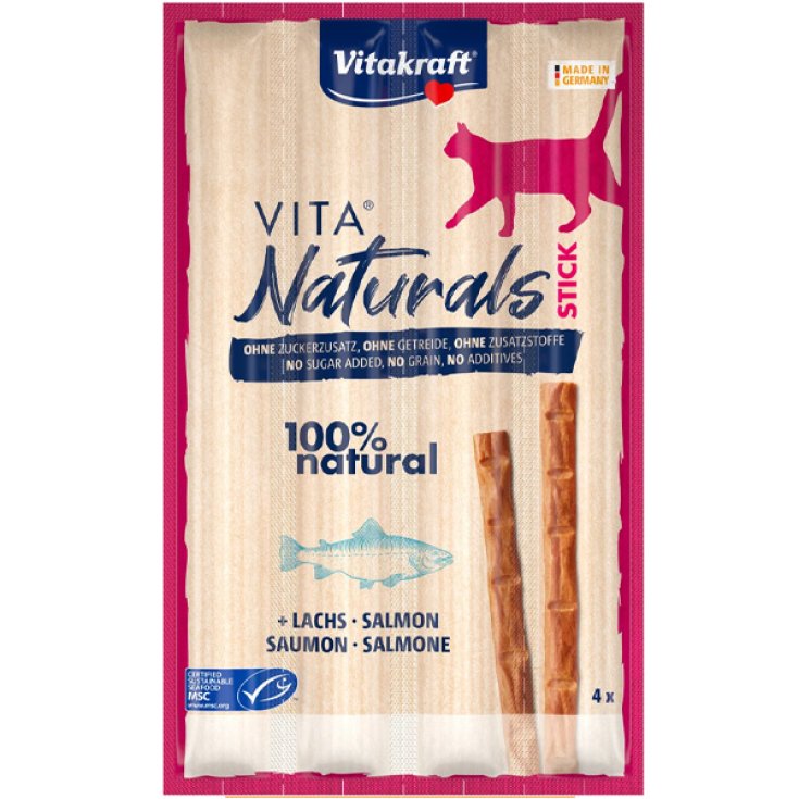 Vita Naturals Cat Sticks Salmone - Confezione