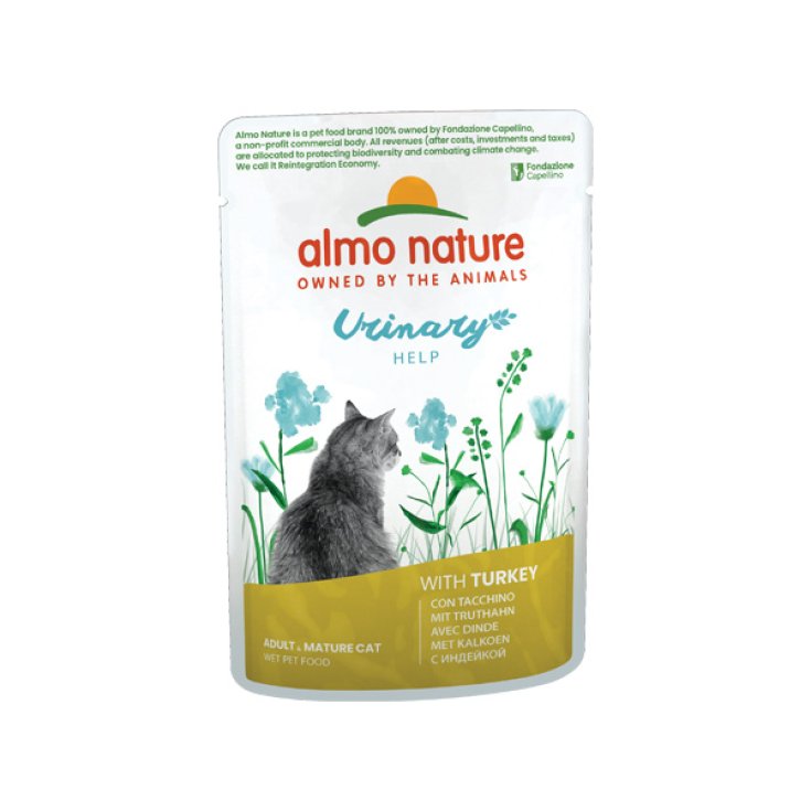 Almo Nature Cat Urinary Help con Tacchino - 70GR
