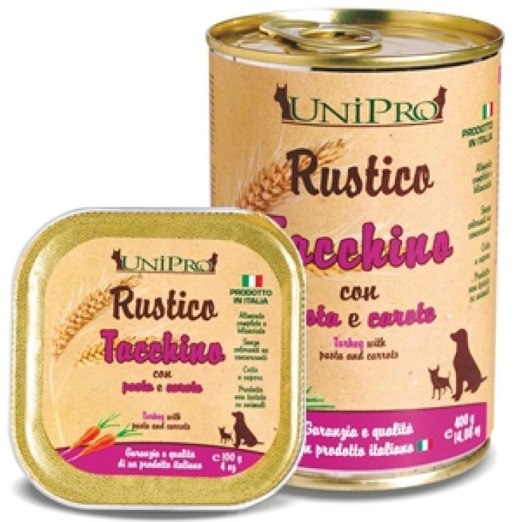 Rustico Tacchino con Pasta e Carote - 100GR