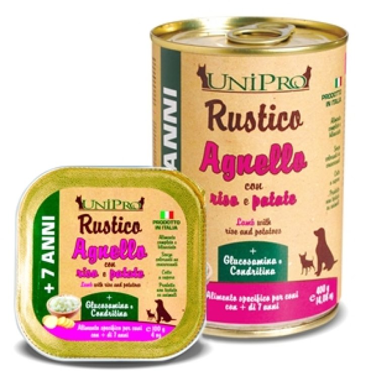 Rustico Agnello con Riso e Patate per Cani 7+ - 100GR