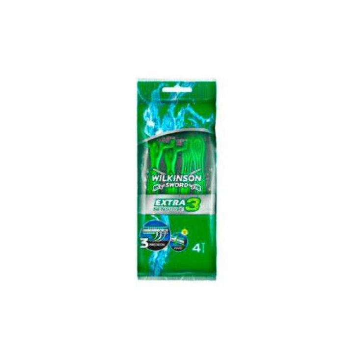 WILKINSON SWORD Rasoio usa e getta Essential 4 Sensitive, 4 pz