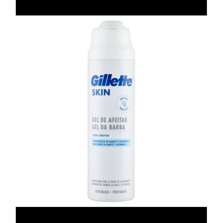 Gel de afeitar SKIN Ultra Sensitive Gillette 200 ml