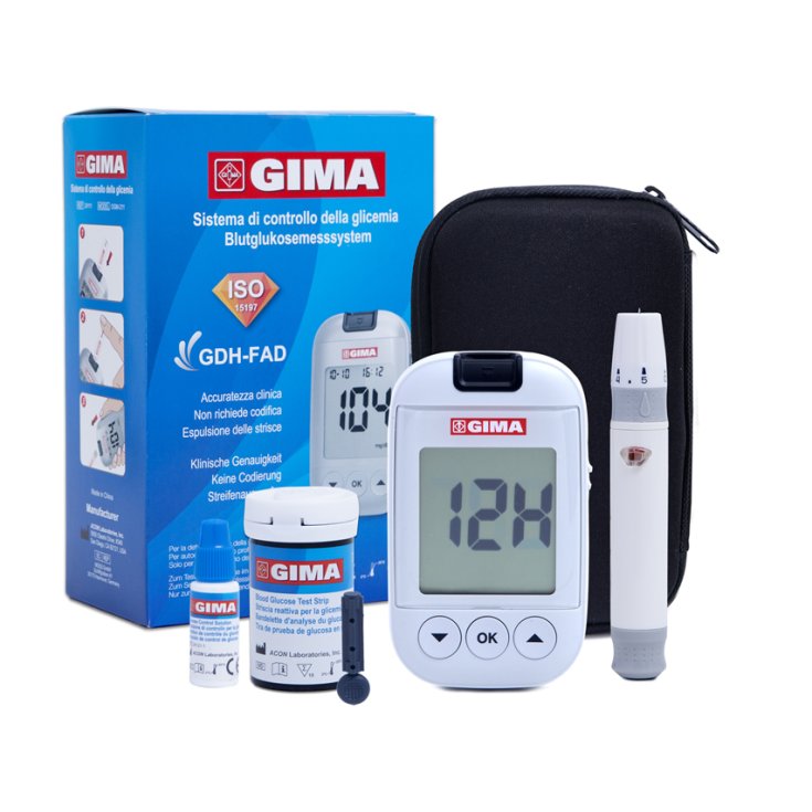 GLUCOMETRO GIMA KIT ITA/GRE