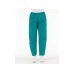 PANTALONE COTONE VERDE S