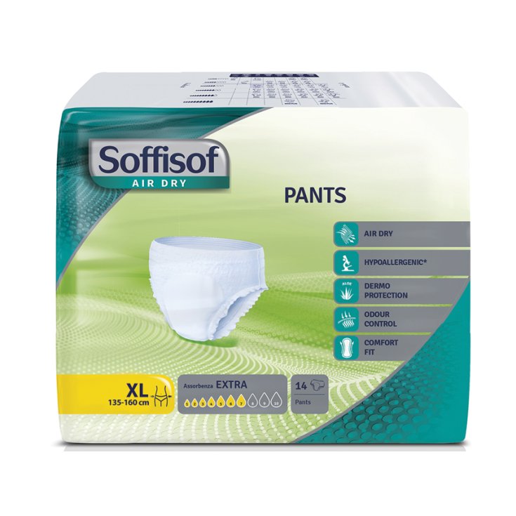 Soffisof Air Dry Pants 12 Pezzi Extra XL - Farmacia Loreto