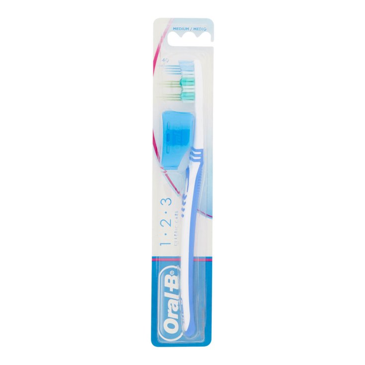 Oral-B® 1 2 3 Classic Care 40 Medio Spazzolino Manuale 