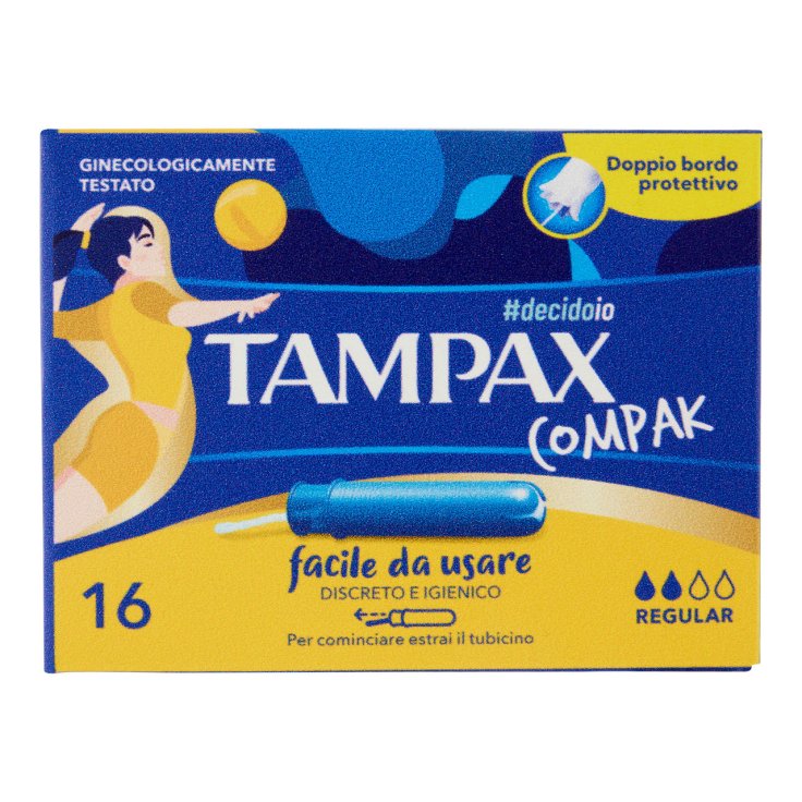 TAMPAX COMPAK REGULAR X 16