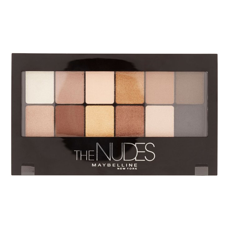 The Nudes Palette Maybelline 12 Nuances