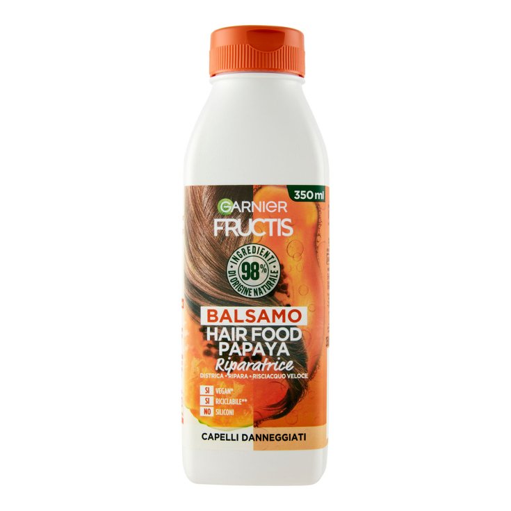 Fructis Hair Food Papaya Balsamo Riparatore Garnier 350ml