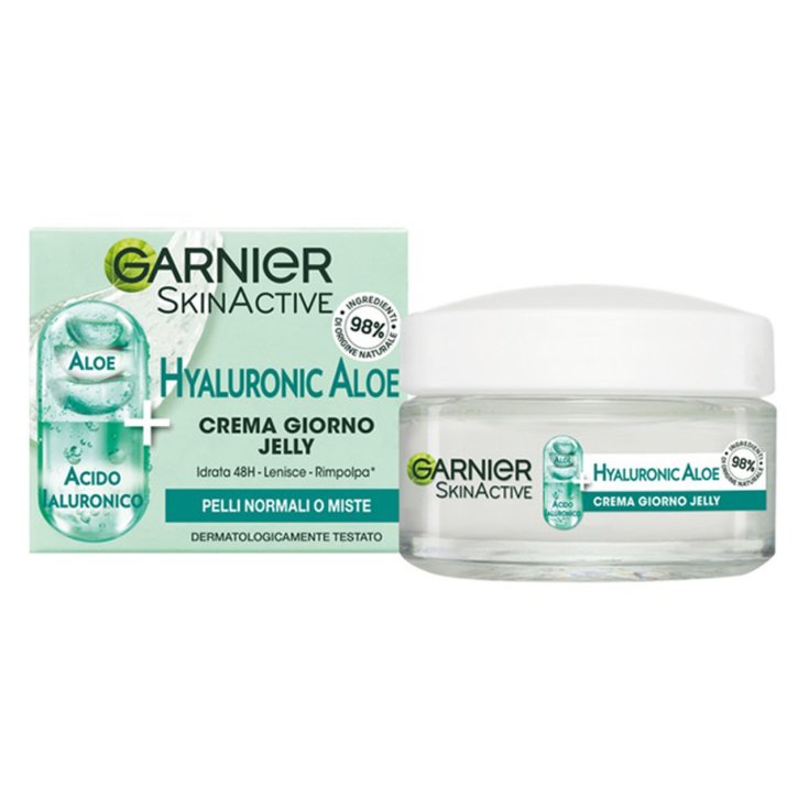 Crema Giorno Jelly Hyaluronic Aloe Skin Active Garnier 50ml