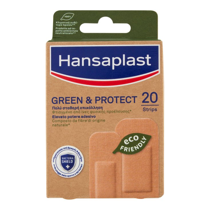 Cerotti Green&Protect Hansaplast 20 Pezzi