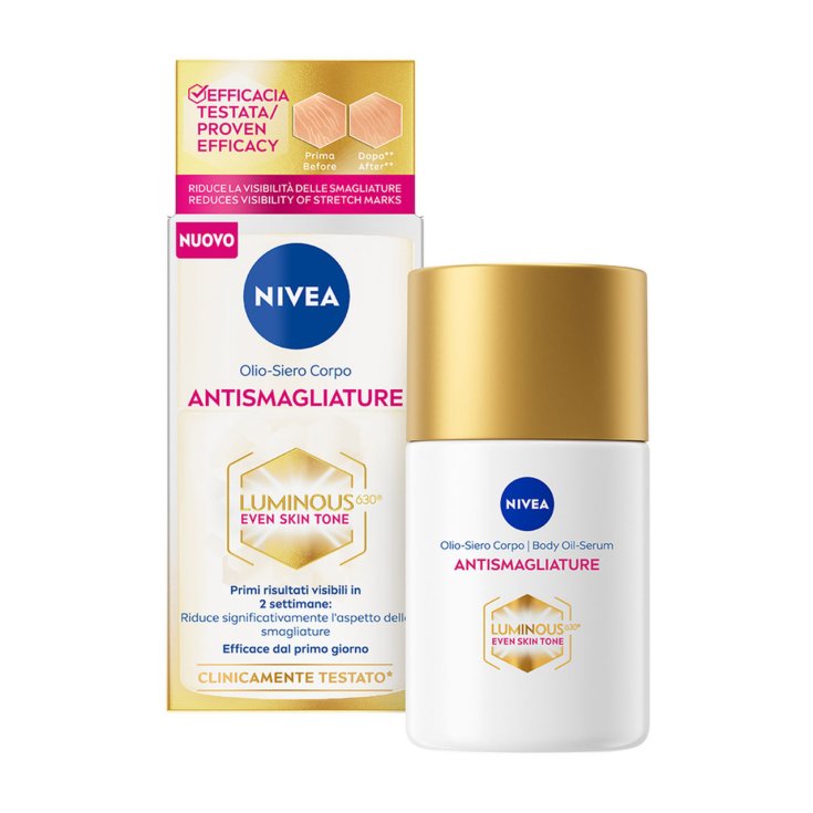 Olio-Siero Corpo Antismagliature Luminous360 NIVEA 100ml