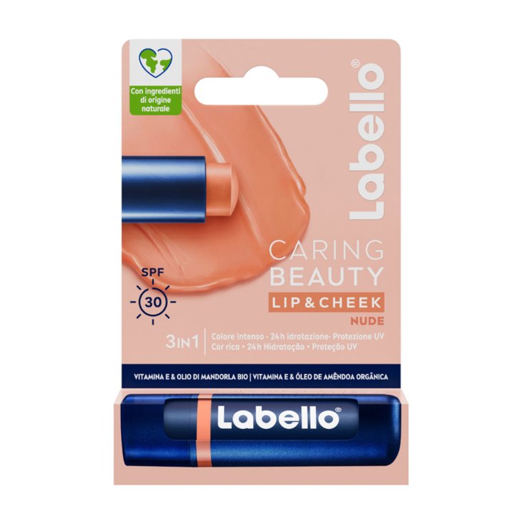 Caring Beauty Nude Labbra e Guance Labello 4,8g