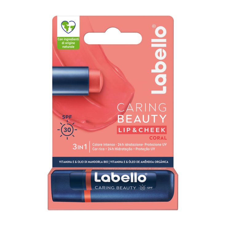 Caring Beauty Coral Labbra e Guance Labello 4,8g