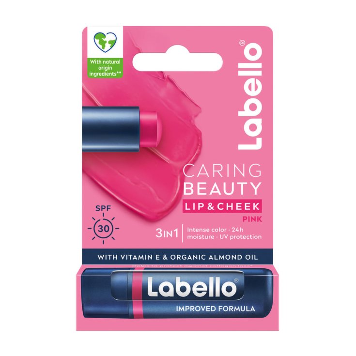 Caring Beauty Pink Labbra e Guance Labello 4,8g