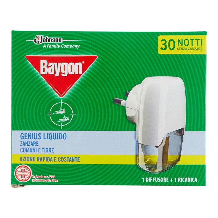Sc Johnson Genius Liquido Baygon® 30 Notti Sc Johnson Genius Liquido Baygon® 30 Notti