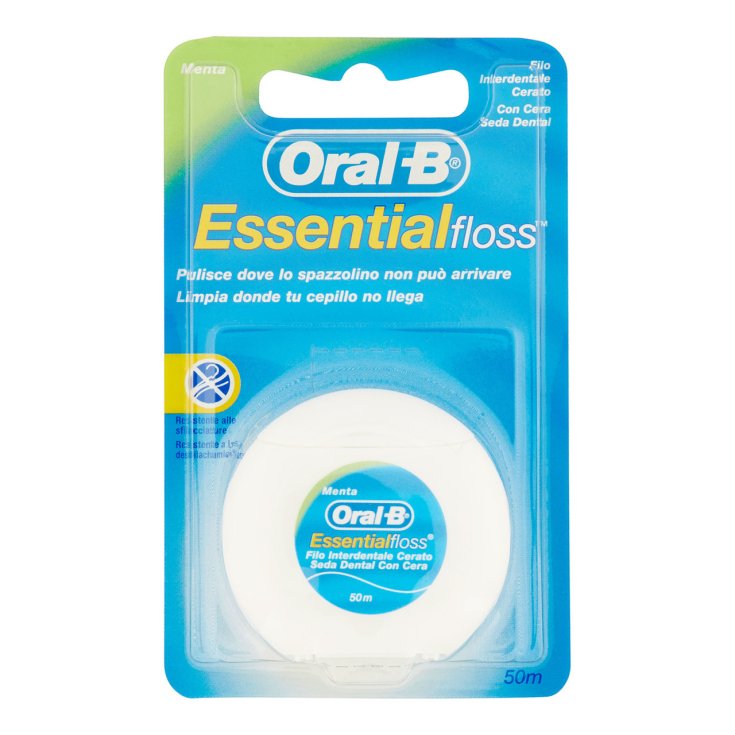 Oral-B® Essentialfloss™ Filo Interdentale Cerato 50mt