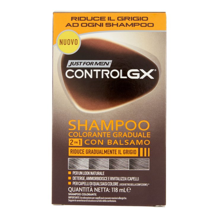 Control Gx Shampoo Colorante Graduale 2 In 1 Just For Men 118ml