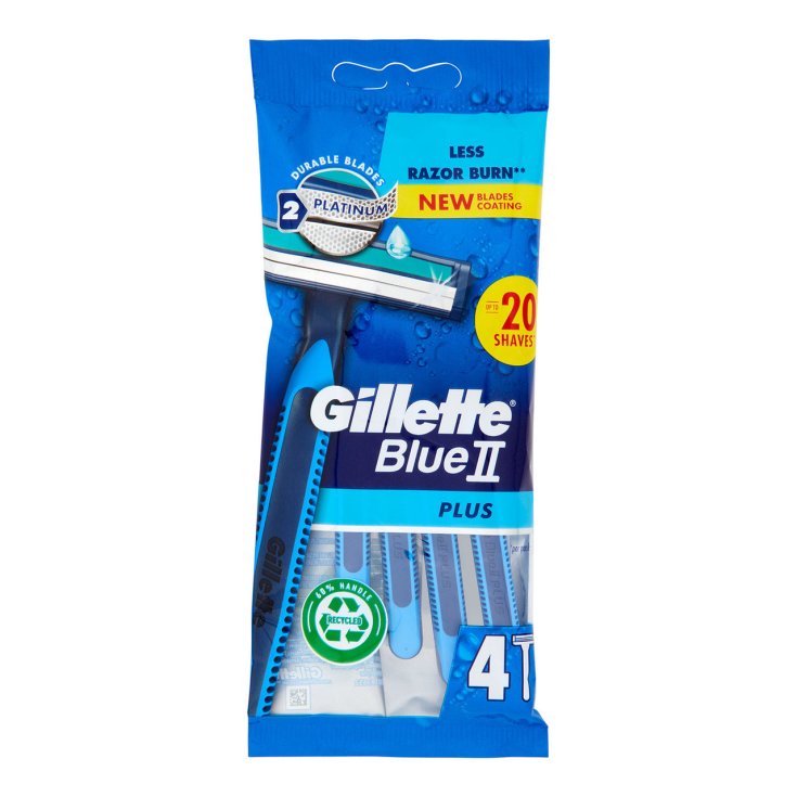 BLUE II® Plus GILLETTE® 4 Rasoi