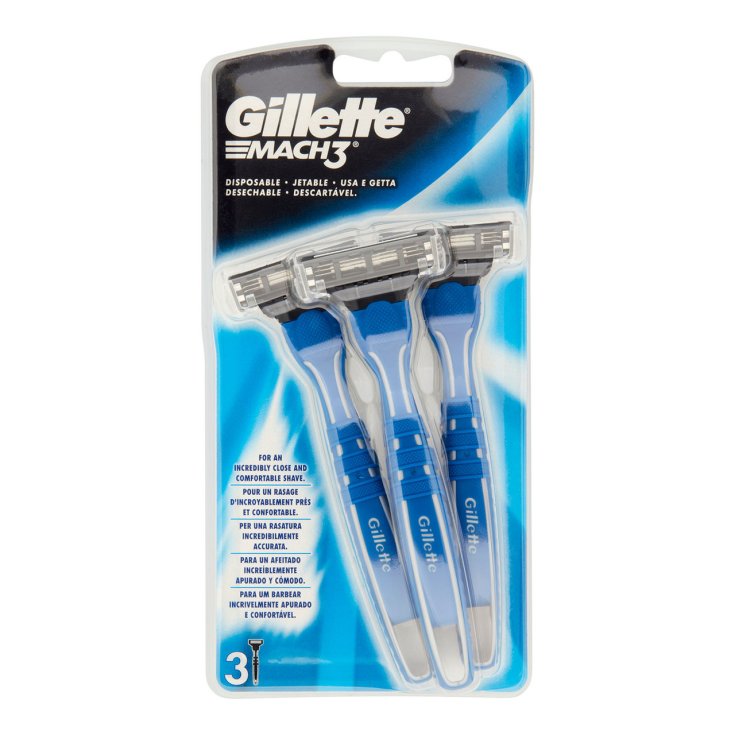 GILLETTE MACH3 USA&GETTA 3PZ