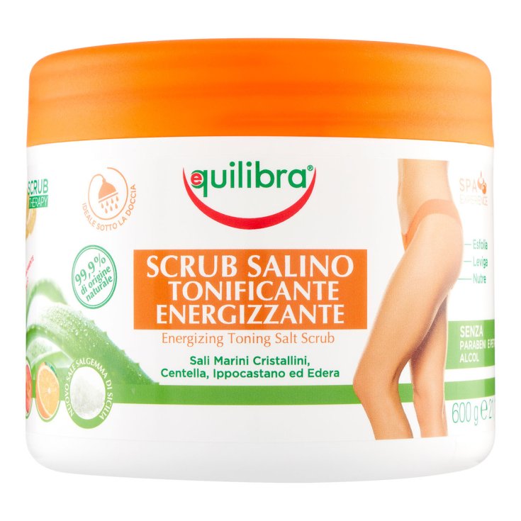 Scrub Salino Tonificante-Energizzante Equilibra&nbsp;600g