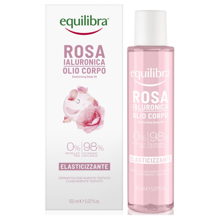 Olio Corpo Rosa Ialuronica Equilibra 150ml