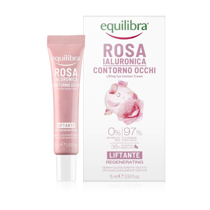 Maschera Occhi Rosa Ialuronica Equilibra 2 Patch