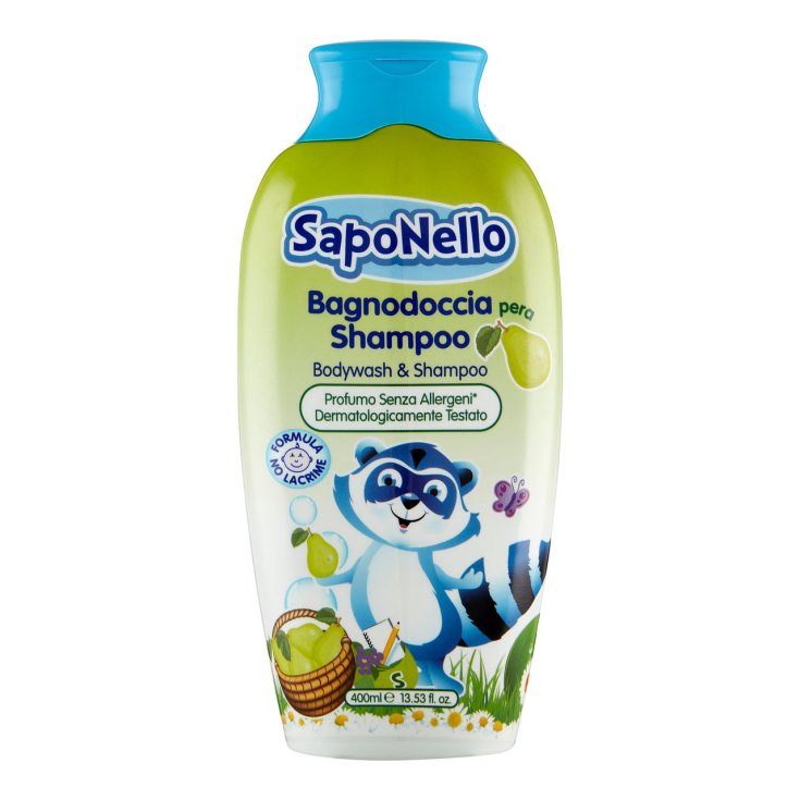 Bagnodoccia Shampoo Pera SapoNello 400ml