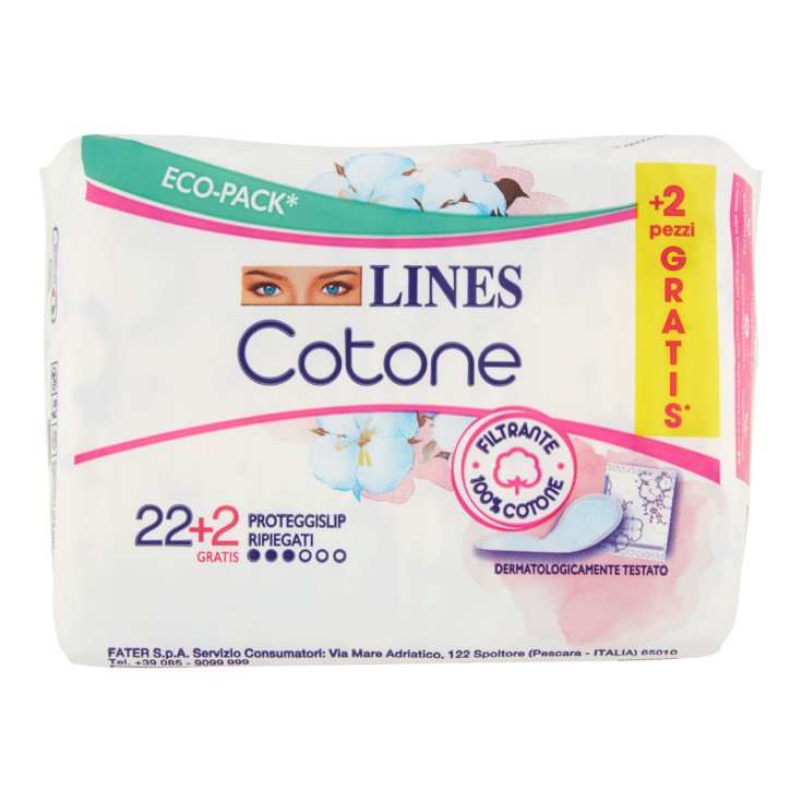 LINES COTONE P/LIP RIPIEGATO X 22