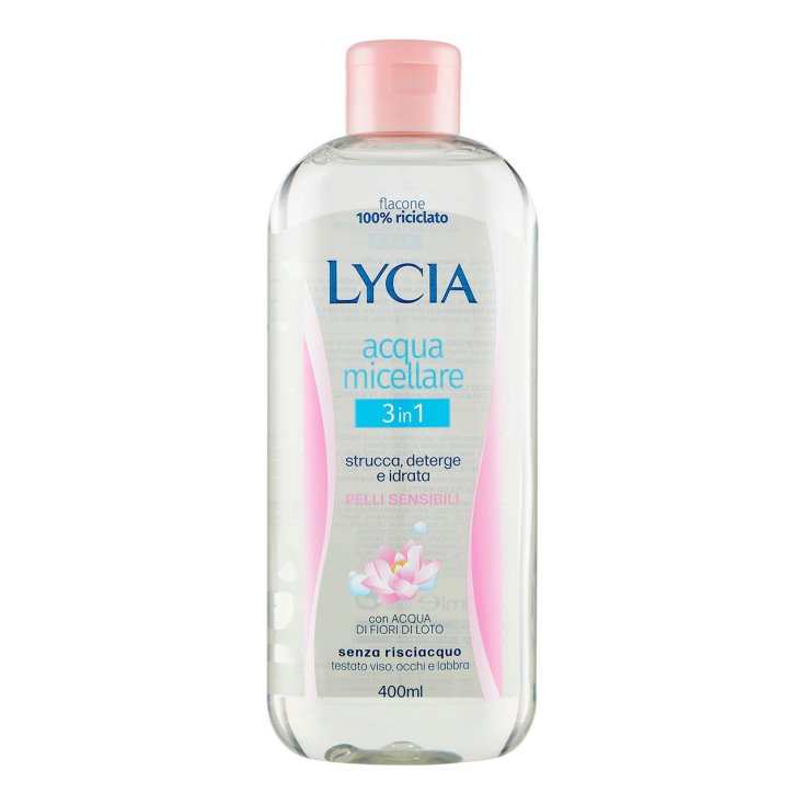 Acqua Micellare 3 In 1 Pelli Normali Lycia 400ml