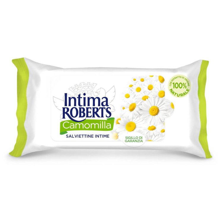 Salviettine Intime alla Camomilla Intima Roberts 12 Pezzi