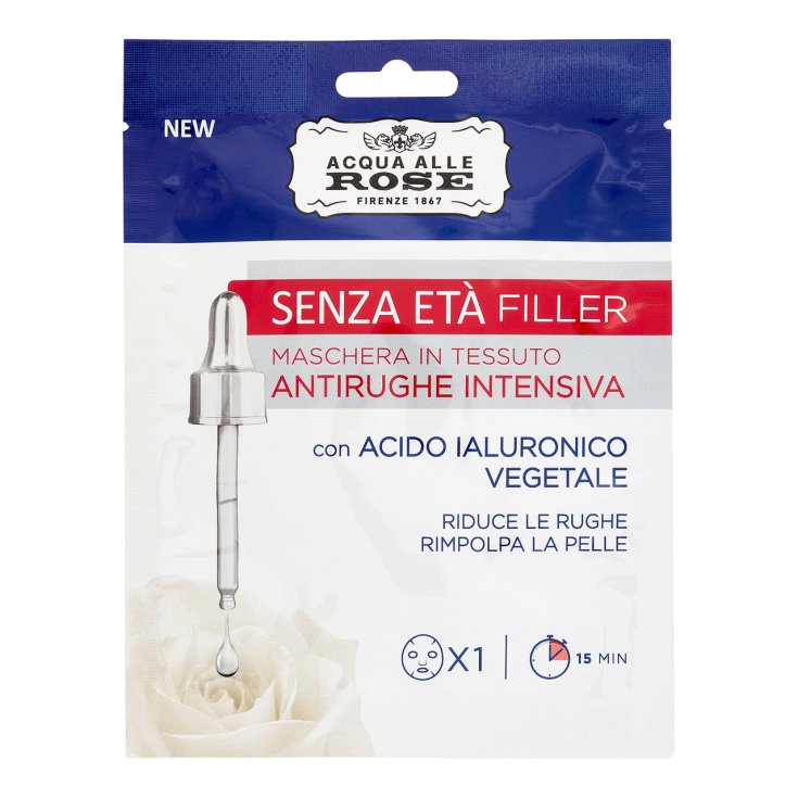 Senza Et&agrave; Filler Maschera In Tessuto Acqua Alle Rose 1x25ml