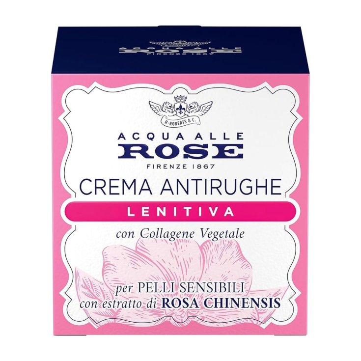 Crema Viso Lenitiva Acqua Alle Rose 50ml